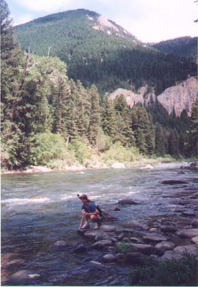 me by gallatin river